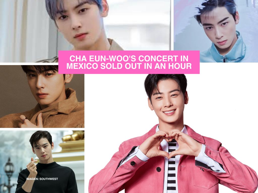 Soldout total para concierto de Cha Eun-Woo en México ¿compraste tus boletos a tiempo?