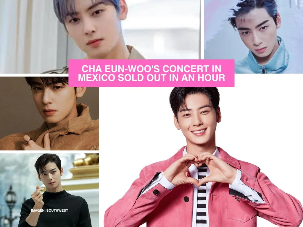 Soldout total para concierto de Cha Eun-Woo en México ¿compraste tus boletos a tiempo?