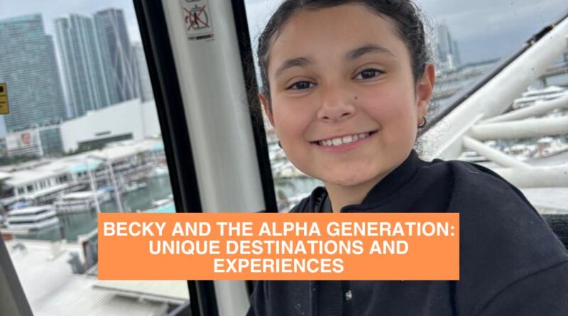 Becky y la Generación Alfa