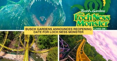 Busch gardens anuncia fecha de reapertura Loch Ness 