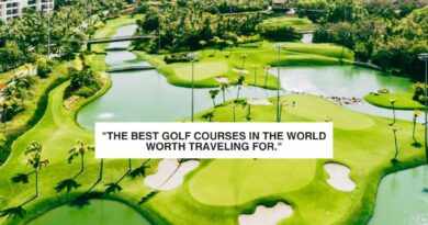 Los mejores campos de Golf en el mundo