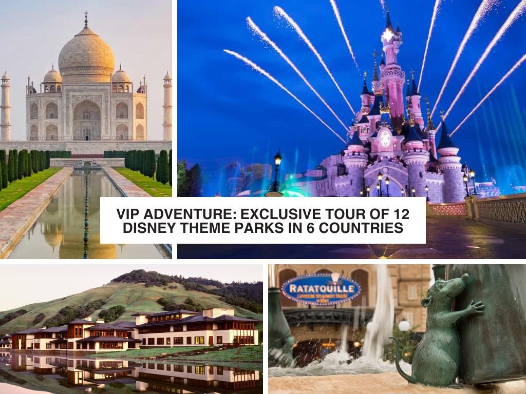12 parques de disney en jet privado 24 dias
