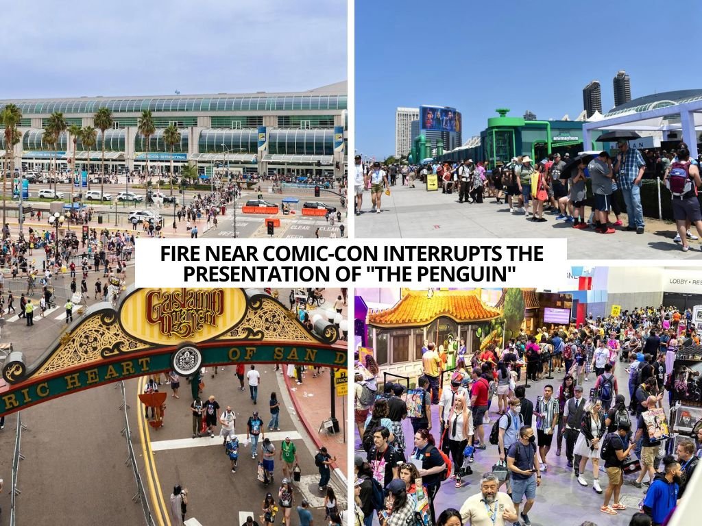 Fire near Comic-Con presentation of "The Penguin"