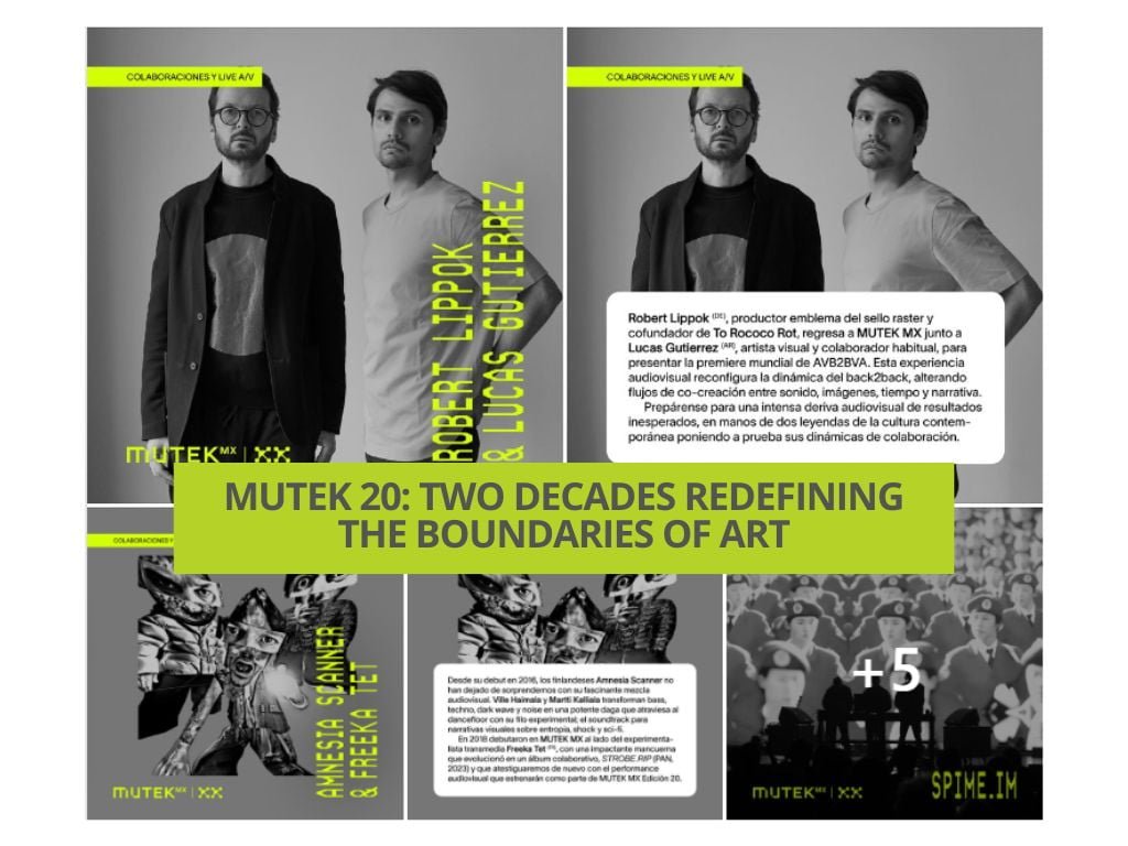 MUTEK 20, dos décadas de arte