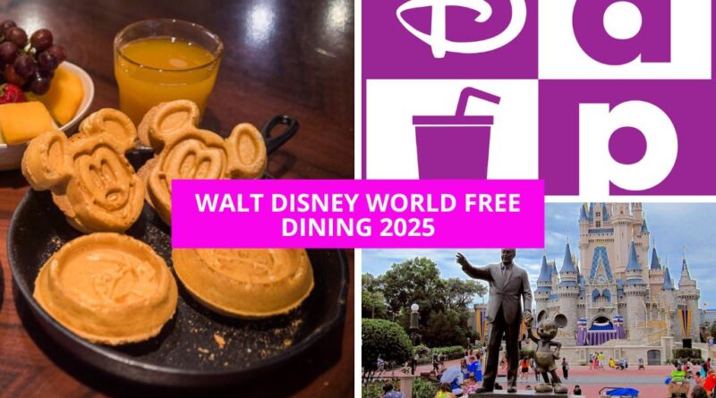 WALT DISNEY WORLD FREE DINING 2025