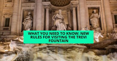 Reglas para visitar Fontana di Trevi