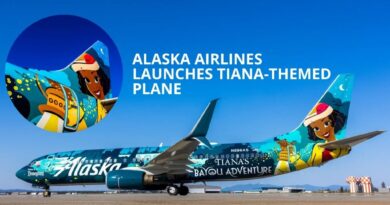 Alaska Airlines Tiana-themed