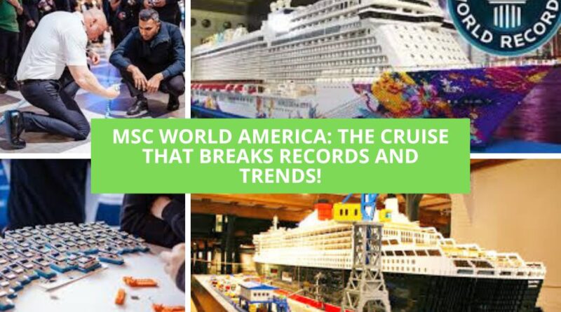 MSC World America Lego record