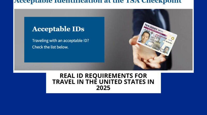 REAL ID Estados Unidos 2025
