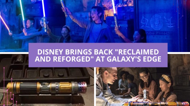 Disney Brings Back Reclaimed and Reforged sable