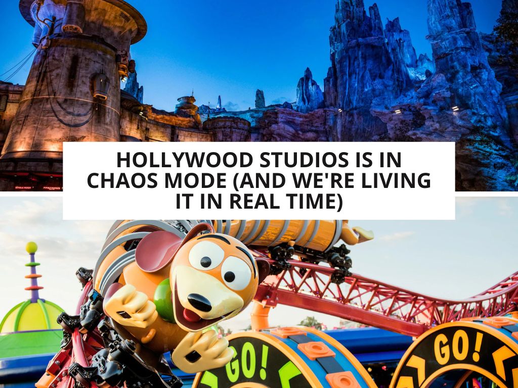 Hollywood Studios está en modo caos (y lo estamos viviendo en tiempo real)